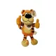 Kiddy Dome plüss tigris, 28 cm –  új (címkés) (A1)