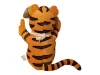 Kiddy Dome plüss tigris, 28 cm –  új (címkés) (A1)