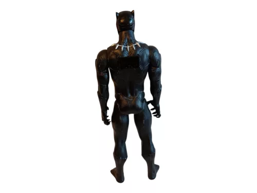 Fekete párduc figura 29 cm – újszerű (C6)