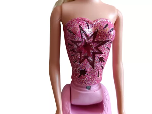Mattel Barbie A Fashion Fairytale zenélő és világító baba, 30 cm - jó állapotú (D5)