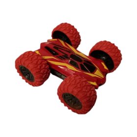 Kétoldalú kaszkadőr autó, 8 cm, jó állapotú (G3)