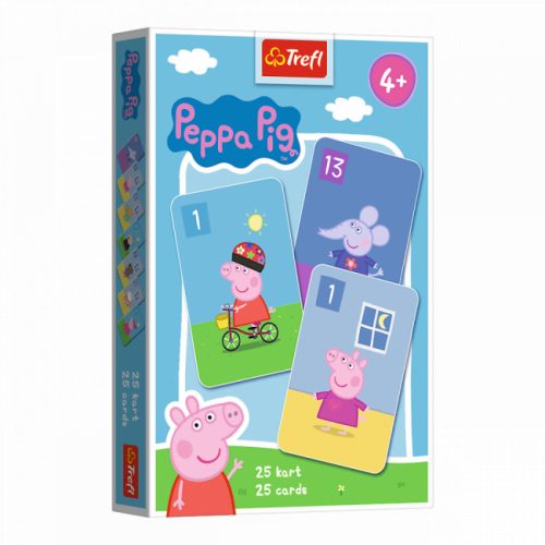 ÚJ Peppa Pig - Fekete Péter kártya - Trefl