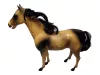 Breyer Traditional buckskin ló gyűjtői figura, 30 cm – használt (E2)