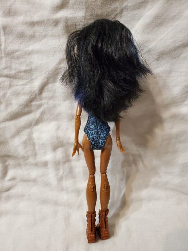 Monster High Robecca Steam baba – használt, újszerű állapotú (30 cm) (b6)