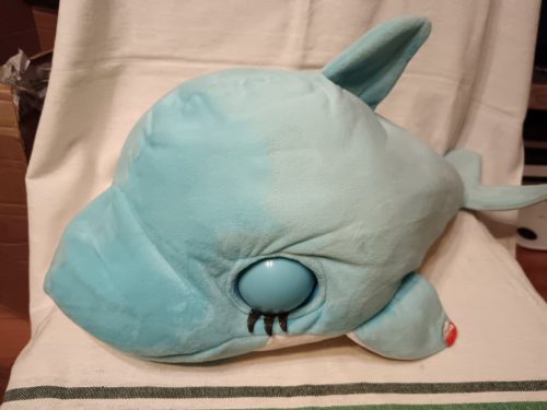 BluBlu, az interaktív delfin bébi – 57 cm – használt, újszerű állapotban (C6)
