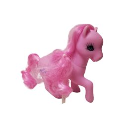   Használt jó állapotú rózsaszín póni rózsaszín sörénnyel (a6)