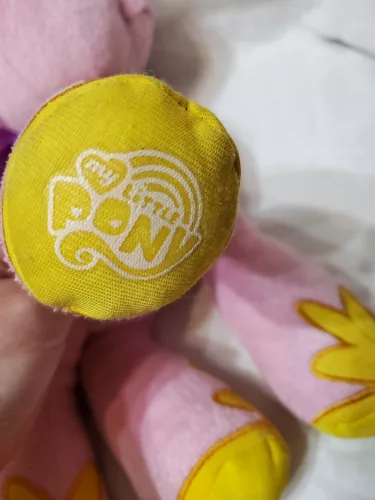 Használt Rózsaszín plüss pony (OP3)