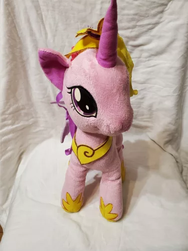 Használt Rózsaszín plüss pony (OP3)