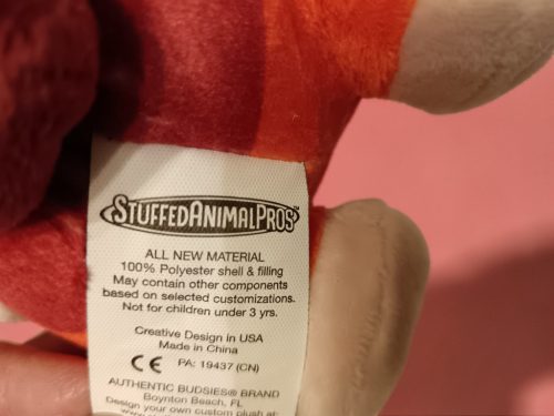 Bud­sies plüss kutyus 25 cm  - újszerű (C7) 