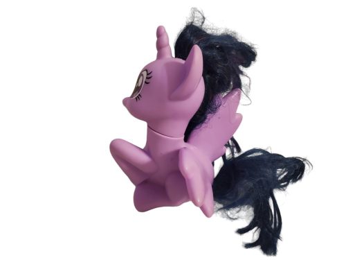My Little Pony – lila Twilight Sparkle figura – használt, jó állapotban (16 cm) (C4)