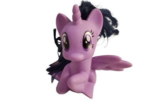 My Little Pony – lila Twilight Sparkle figura – használt, jó állapotban (16 cm) (C4)