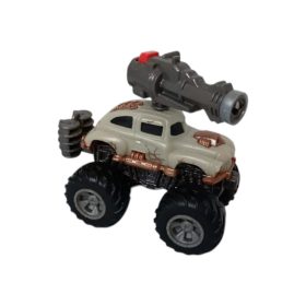 Mini harci terepjáró figura, 7 cm – újszerű (G2)