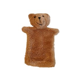 Maci báb plüssfigura – 26 cm, használt (B1)