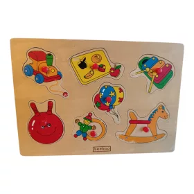 Fa puzzle, kirakó 30x20 cm – használt (C6)