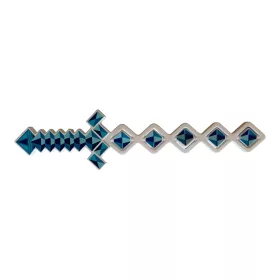 Minecraft gyémántkard, ELEMHIBÁS 58 cm - újszerű (D3)