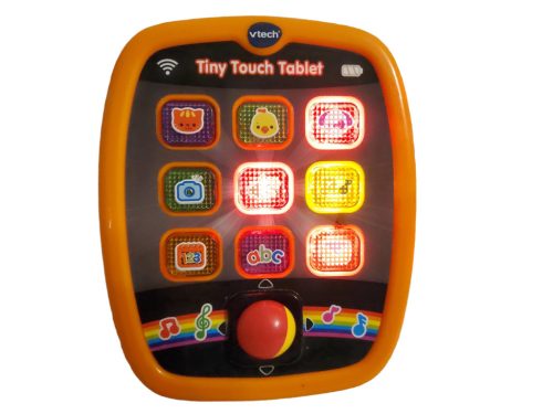 Használt jó állapotú angol nyelvű V-tech zenélő tablet (C4)