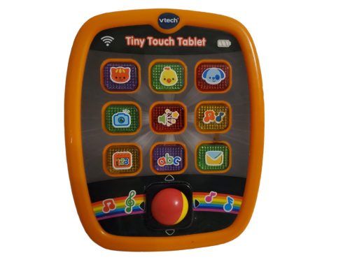 Használt jó állapotú angol nyelvű V-tech zenélő tablet (C4)