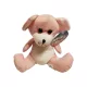 Animal Pals rózsaszín kutya plüssjáték, 20 cm – új (B3)