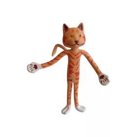   Happy Meal figura hajlítható cica 8-10 cm - jó állapotú (F1)