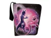 Pokémon Mewtwo és Mew mintás kártyatartó album, 24 cm - újszerű (A7)