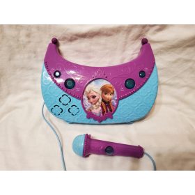   Jégvarázs mikrofonos zenelejátszó – használt, hiányos, működőképes (23 cm) (OP2)