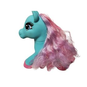   Fésülhető póni játékfigura – kétfunkciós, nagy méretű, használt, jó állapotban (30 cm) (C2)