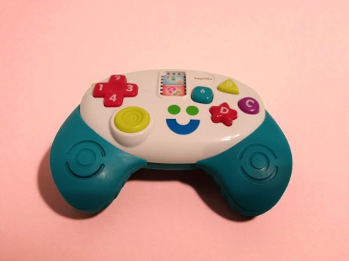 Hapello angol nyelvű interaktív kontroller, 16 cm – használtabb állapotban, hangot ad és világít (G2) 