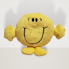 Plüss smiley – használt, jó állapotban (11 cm) (a3)