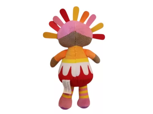 Iggle Piggle és barátai – Makka Pakka angolul zenélő plüssfigura, 30 cm – jó állapotban (G2) 