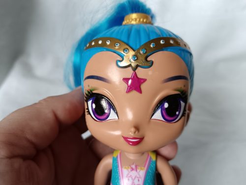 Shimmer and Shine Shine baba (14 cm) – használt, újszerű állapotban (G1)