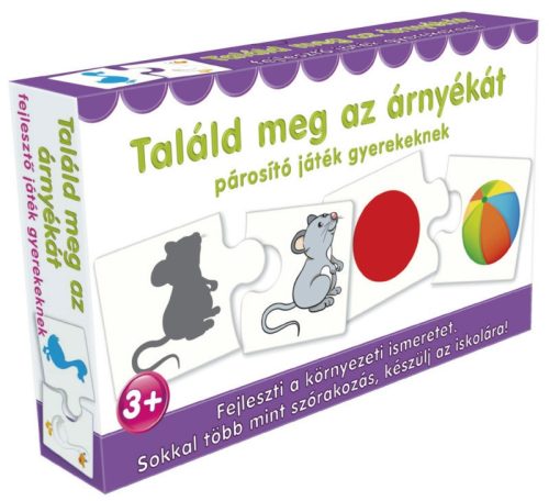 ÚJ Találd meg az árnyékát Fejlesztő játék kicsiknek