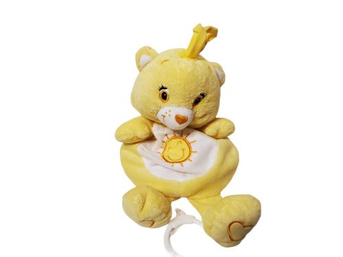 Használt újszerű állapotú kiságyra akasztható plüss zenélő Gondos bocs (E2)