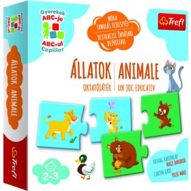  ÚJ Móka tanulás és fejlesztés sorozat - Állatok oktató játék - Trefl