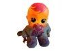 Cry Babies interaktív világító baba nyuszis ruhában, cumival, 32 cm – jó állapotú (C2)