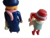 Vintage Playmobil 5507 – Viktoriánus család 3 figurás szett (Série Rose 1900 / Nosztalgia) - gyüjtői ritkaság, újszerű (F1)