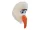 Olaf plüss fej figura, 16 cm – használt, jó állapotban (OP1)