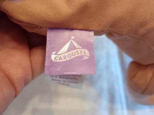 Carousel élethű baba, 38 cm – használt, jó állapotban (B2)