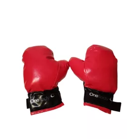   OneBody gyermek boxkesztyű pár – piros-fekete – jó állapotú (B7)
