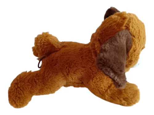 Kék szemű kutya plüssfigura 24 cm - jó állapotú (C1)