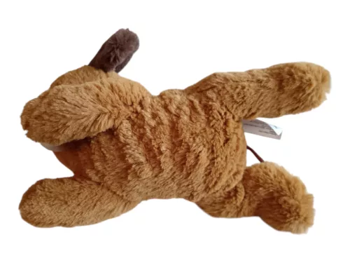 Kék szemű kutya plüssfigura 24 cm - jó állapotú (C1)