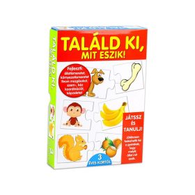 ÚJ Játszva megismerjük Találd ki mit eszik Játék