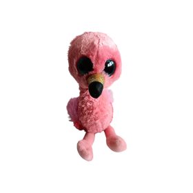 Ty flamingo plüssfigura – 22 cm, újszerű (D1)