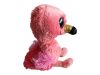 Ty flamingo plüssfigura – 22 cm, újszerű (D1)