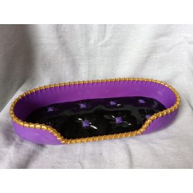 Monster High ágy – használt jó állapotú, 34 cm  (G1)