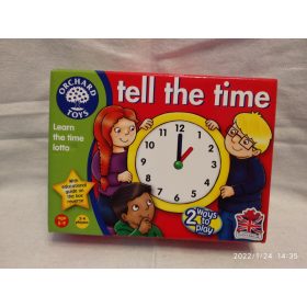 Angol nyelvű óratanító játék (sz)