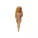 Fürdőruhás Barbie baba, 30 cm – jó állapotú (D2)