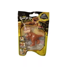   Goo Jit Zu - Jurassic World nyújtható mini dinó - T-rex Amber (H1)