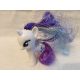 My Little Pony figura használt, újszerű állapotban – Rarity póni 8 cm (G4)