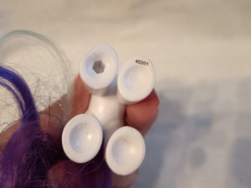 My Little Pony figura használt, újszerű állapotban – Rarity póni 8 cm (G4)