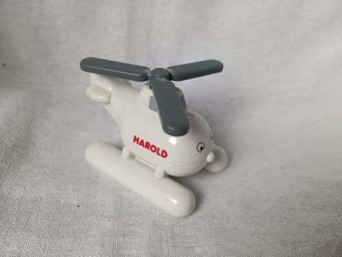 Thomas és barátai: Harold helikopter – használt jó állapotban, 9 cm (G1) 